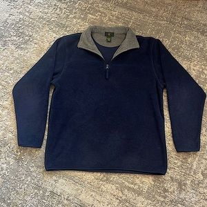club room quarter-zip size medium